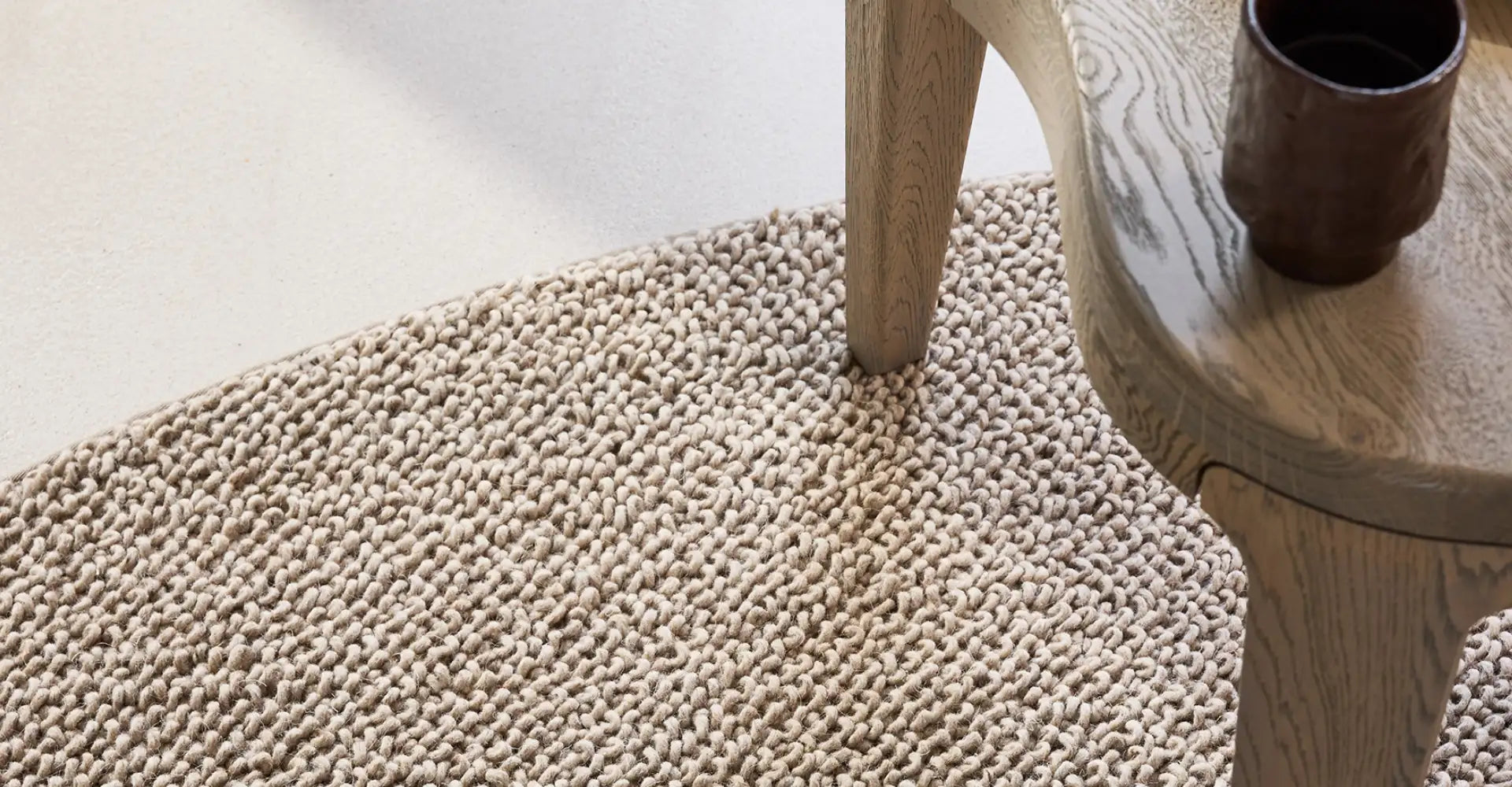 Rond wollen vloerkleed: maten, vormen en toepassingen