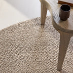 wollen vloerkleed 200 rond